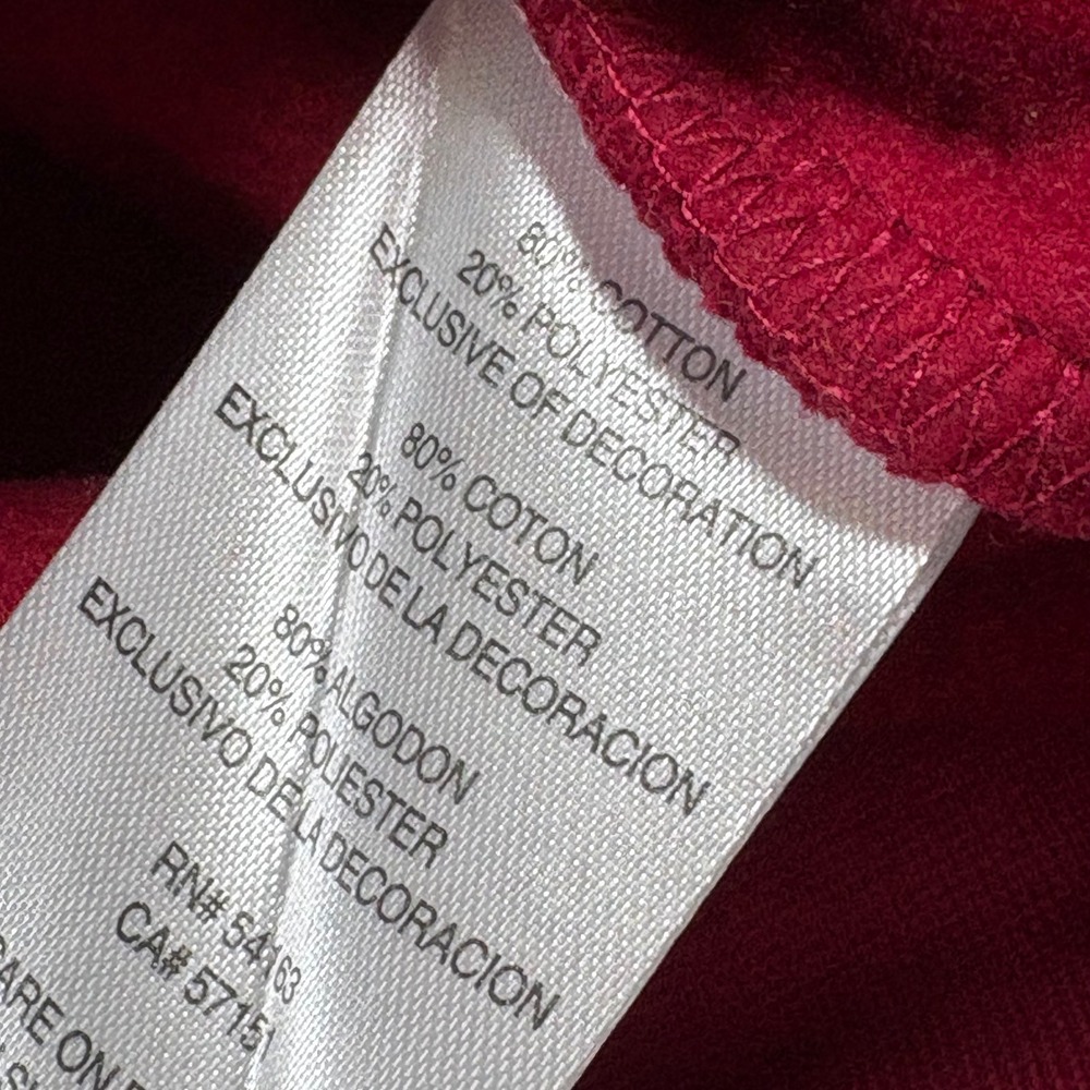 Washington Commanders Tommy Hilfiger Aiden Quarter-Zip Sweatshirt  Burgundy XL - Picture 10 of 11